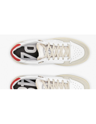 Basket Homme MASON white Red