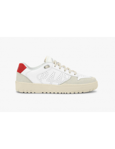 Basket Homme MASON white Red