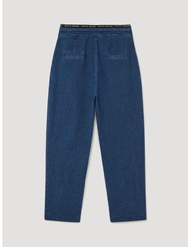 Pantalon Denim Jacquard S05P86