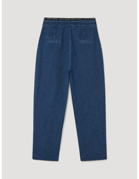 Pantalon Denim Jacquard S05P86