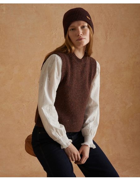 Gilet laine poches 39533