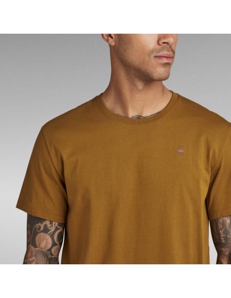 Tee Shirt manches courtes BASE 16411 tobacco