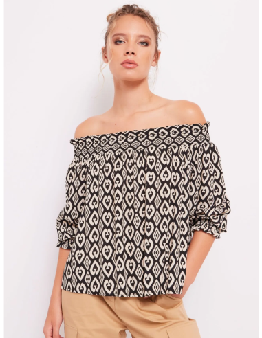Blouse manches longues 45014