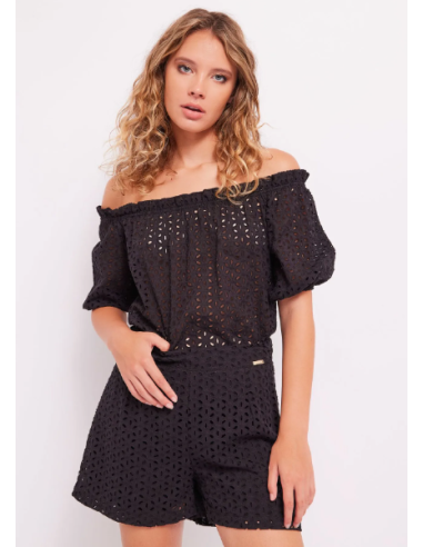 Blouse manches courtes 45018