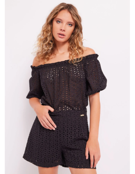 Blouse manches courtes 45018