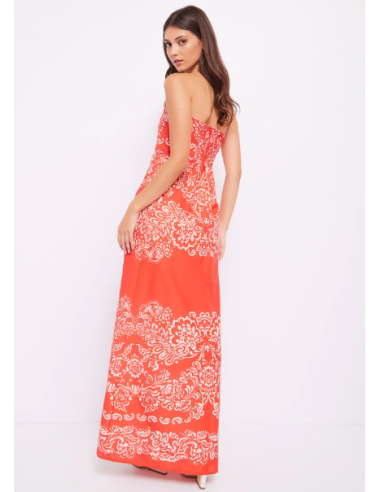 Robe longue bretelles 15048