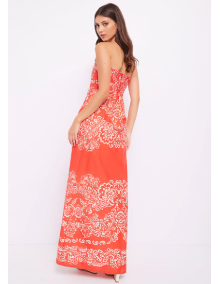 Robe longue bretelles 15048