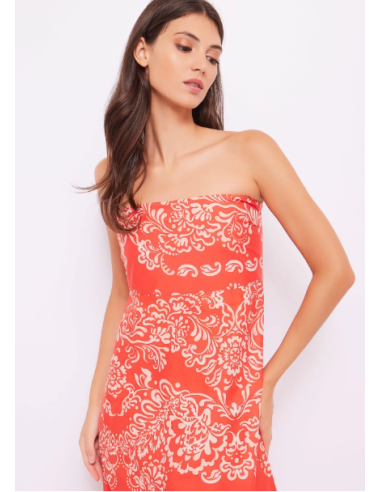 Robe longue bretelles 15048