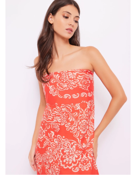 Robe longue bretelles 15048