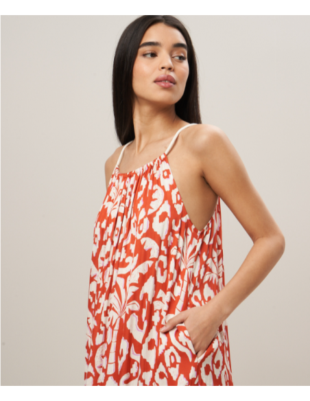 Robe Imprimé Blanc RODJO