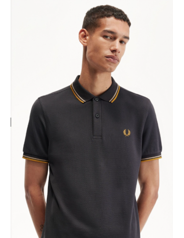 Polo manches courtes avec liserés 3600