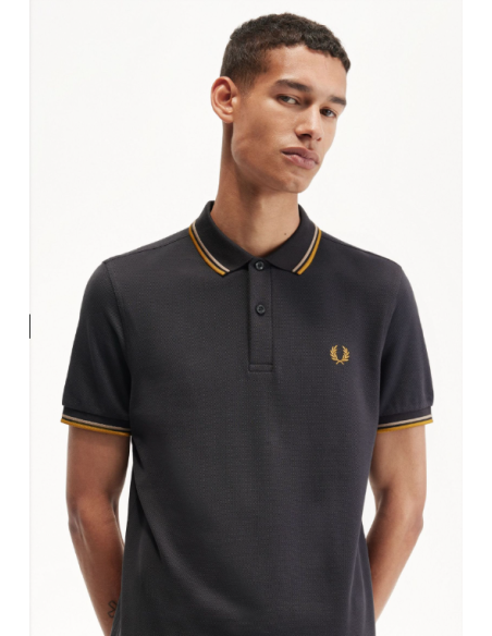 Polo manches courtes avec liserés 3600