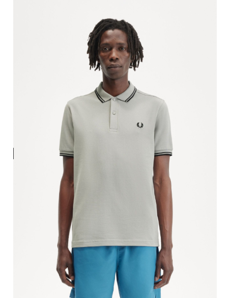 Polo manches courtes avec liserés 3600