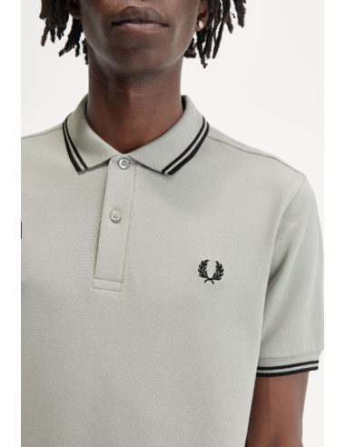 Polo manches courtes avec liserés 3600