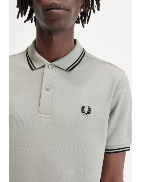 Polo manches courtes avec liserés 3600