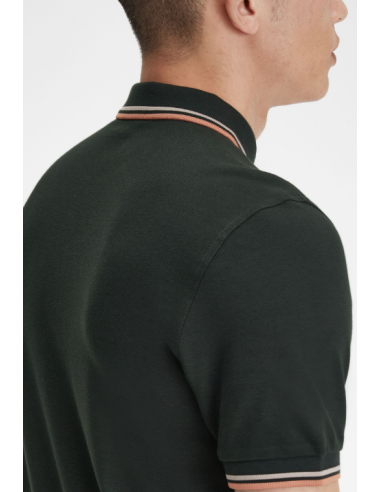 Polo manches courtes avec liserés 3600