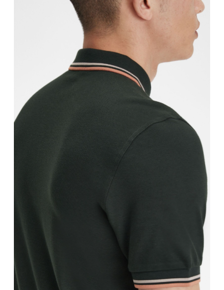 Polo manches courtes avec liserés 3600