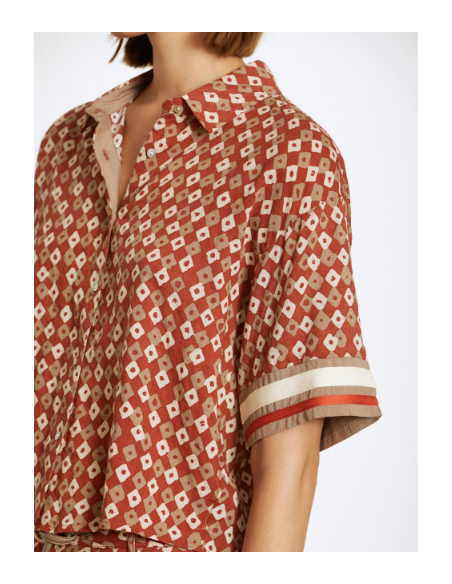 Chemise cotton polka B32CNY