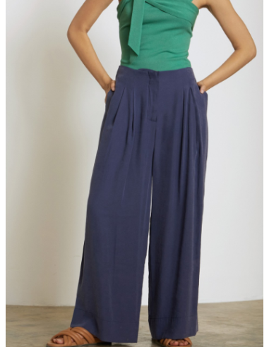 Pantalon Bleu viscose P107PRN