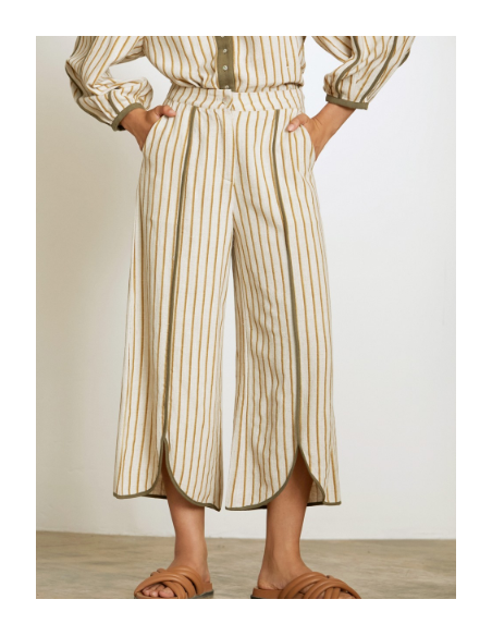 Pantalon Ecru P98FRN