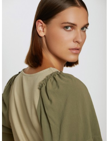 Tee Shirt Bi matière T36FRN