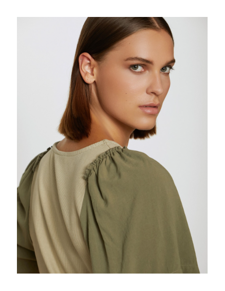 Tee Shirt Bi matière T36FRN