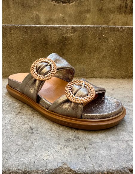 Mule Chaussures GOMARI Doré