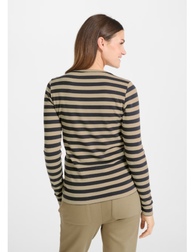 Sweat Slub ML rayé 81521297