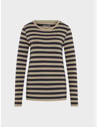 Sweat Slub ML rayé 81521297