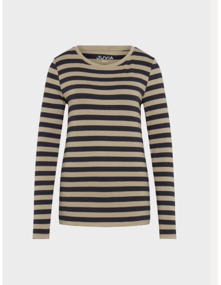 Sweat Slub ML rayé 81521297