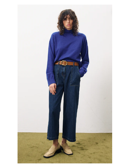 Jeans Bleu Marine 24046