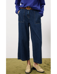 Jeans Bleu Marine 24046 2