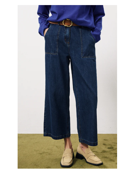 Jeans Bleu Marine 24046