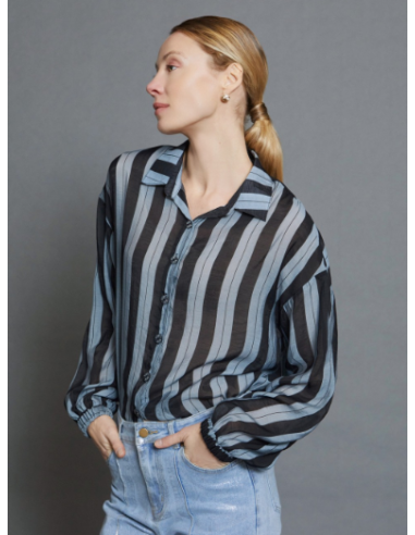 Chemise Striped S05B99