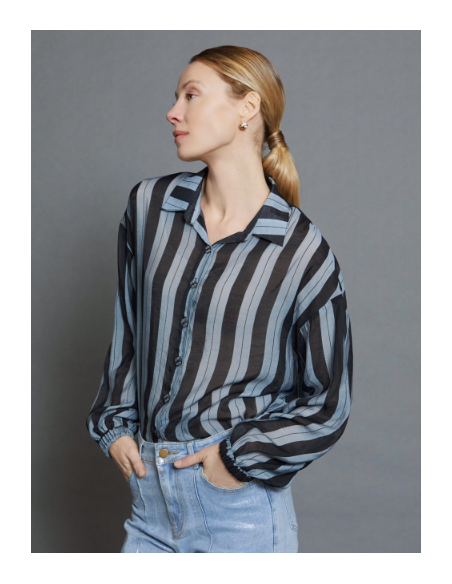 Chemise Striped S05B99