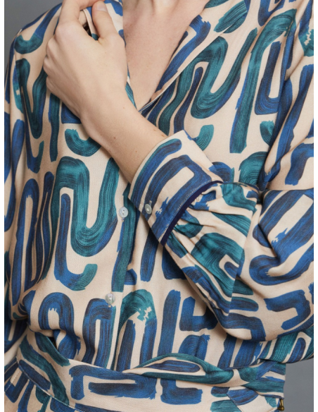 Chemise Bleue S05B82