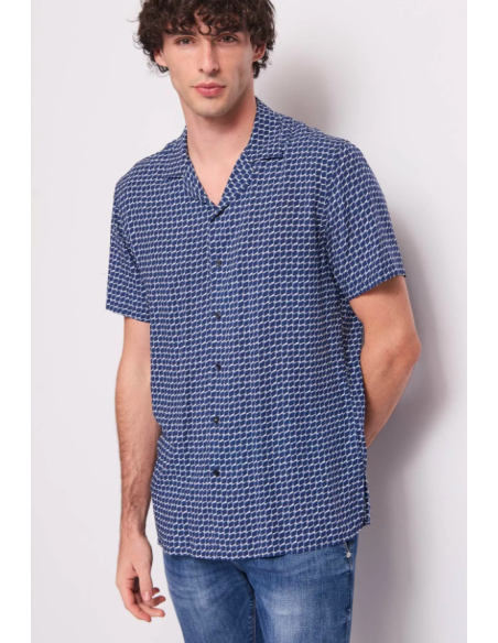 Chemise Manches courtes à Motifs 45024