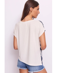 Tee-shirt avec imprimé Géométrique 64013 2