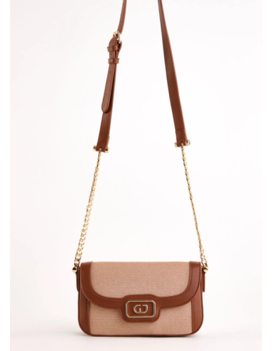 Sac à bandoulière beige 12084