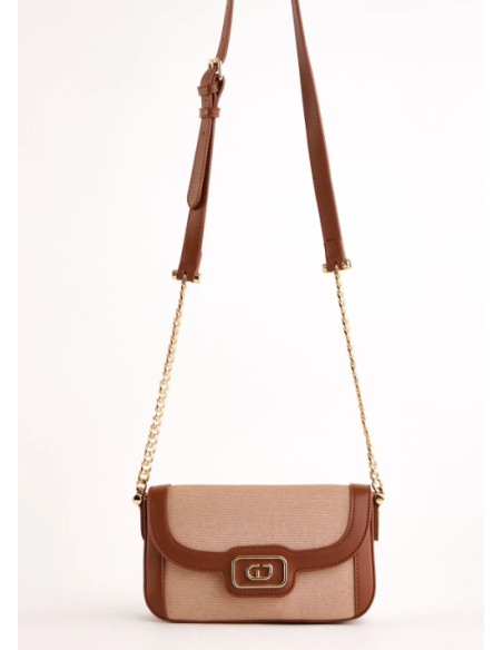 Sac à bandoulière beige 12084