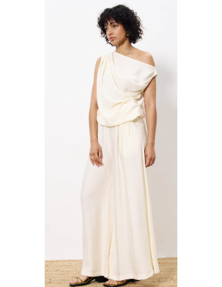 Pantalon Crème 25121